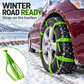 🚗🏍️ Adjustable Motorcycle Tire Chains – Anti-Slip Traction Straps for Snow & Mud