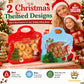 🎁50% OFF!!!-Ready for Christmas!🎅Easy Fill, Easy Seal🎄Festive Self-Seal Treat Bags – Santa & Snowman Print | Resealable, Food-Safe & Perfect for Cookies, Chocolates & Little Gifts🎅⛄