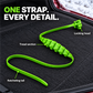 🚗🏍️ Adjustable Motorcycle Tire Chains – Anti-Slip Traction Straps for Snow & Mud
