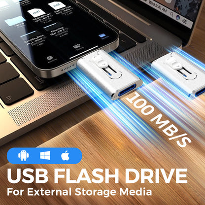 📱⚡ 50% OFF ! Free Up Phone Storage & Transfer Photos in Minutes — 4-in-1 Flash Drive for iPhone, Android & PC 💾