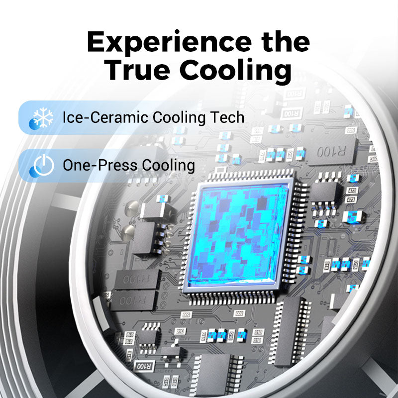 ✨2025 Gorąca wyprzedaż 50% ZNIŻKI⌛❄️Mini chłodzący, ręczny, wydajny wentylator