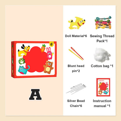 Zestaw do samodzielnego szycia dla dzieci