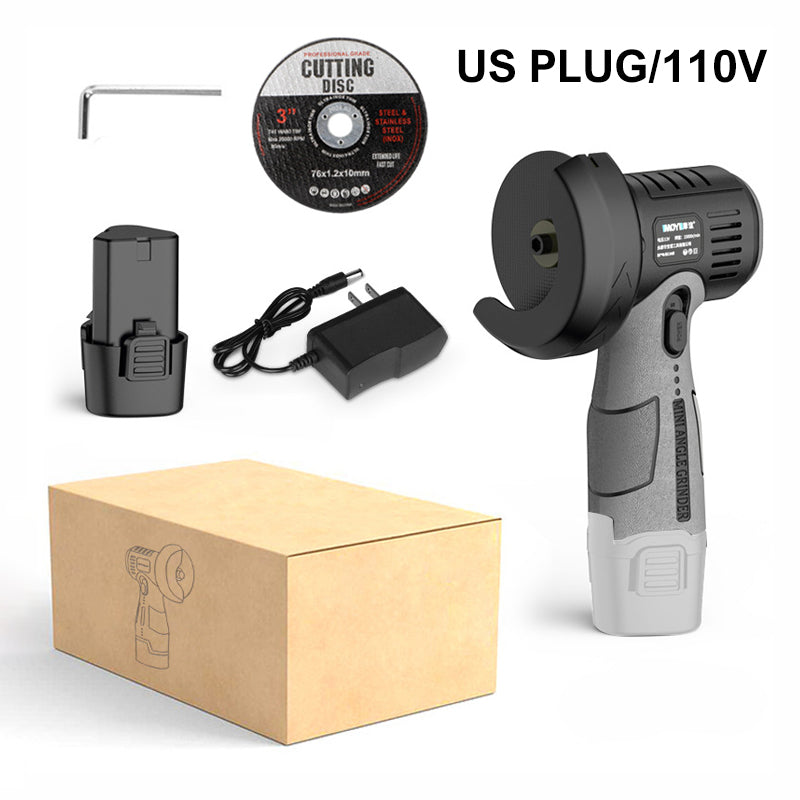 🧰Mini szlifierka kątowa 12 V z tarczą tnącą