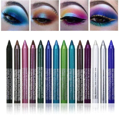 Długotrwały kolorowy eyeliner