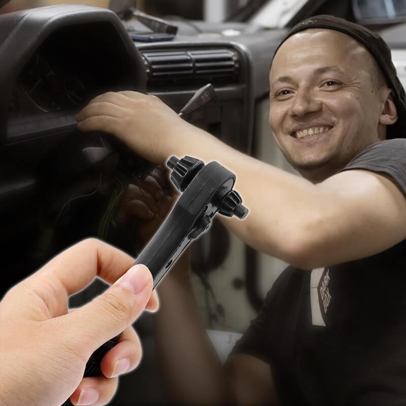 Klucz zapadkowy z uchwytem wiertarskim 2 w 1