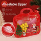 🎁50% OFF!!!-Ready for Christmas!🎅Easy Fill, Easy Seal🎄Festive Self-Seal Treat Bags – Santa & Snowman Print | Resealable, Food-Safe & Perfect for Cookies, Chocolates & Little Gifts🎅⛄