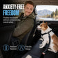 🐶🚗 Reflective Elastic Pet Seat Belt – Adjustable Car Restraint with Shock-Absorbing Buffer