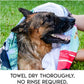 🔥Rinse-Free Dog Shampoo Mitts – Hypoallergenic Pet Bath Wipes, 6 Packs