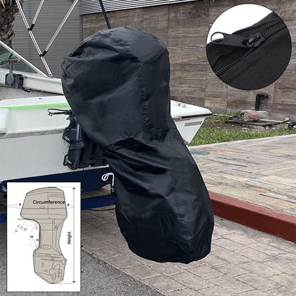 🚤 Weather-Resistant Outboard Motor Cover