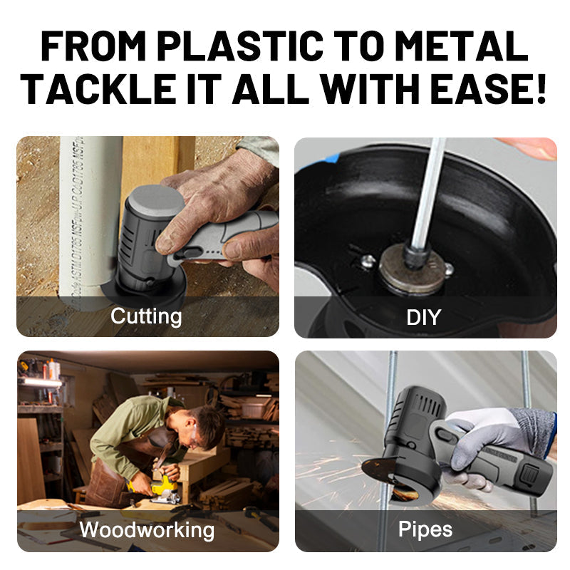 🧰Mini szlifierka kątowa 12 V z tarczą tnącą