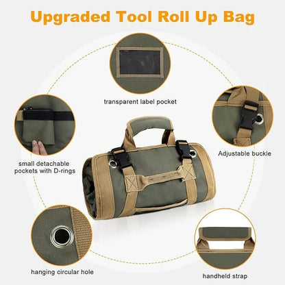 🔥🎉 50% OFF! Tool Roll Bag Organizers — Limited-Time Deal ⏰