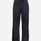 📢📢50 % OFF !!🎅Women's Sequin Sparkle Wide Leg Pants with Elastic Waistband