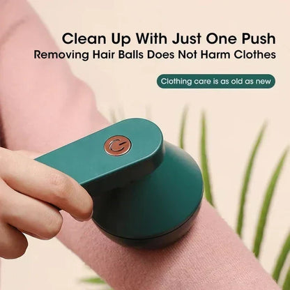 🔥HOT SALE🔥Rechargeable Fabric Shaver with 2 Replaceable Stainless Steel 6-Leaf Blades(1 Free Extra Included) | Lint Remover with 3-Speed Settings  - Efficient Sweater and Lint Shaver for Clothes, Removing Fuzz, Lint Balls, Pills, and Hairballs.