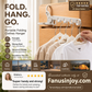 🥼Hang clothes anywhere you want！Portable Foldable Clothes Hanger