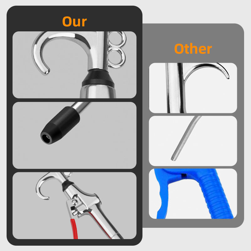 Wysokociśnieniowy pneumatyczny pistolet do przedmuchiwania pyłu