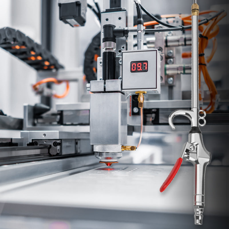 Wysokociśnieniowy pneumatyczny pistolet do przedmuchiwania pyłu