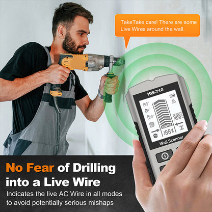 🔥💯Wielofunkcyjny ręczny wykrywacz metalu i ścian