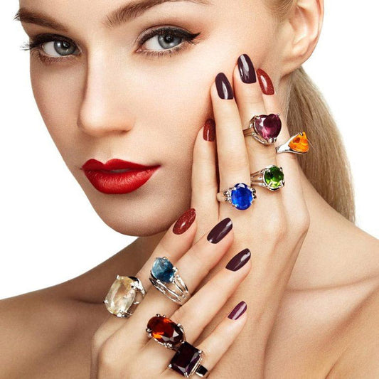 💅Waterproof Self-Adhesive Glitter Nail Stickers💕