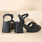 💥Hot Sale✨Women’s Open Toe High Chunky Heel Sandals