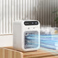 Mini portable air conditioner with cooling and humidification functions