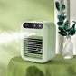 Mini portable air conditioner with cooling and humidification functions