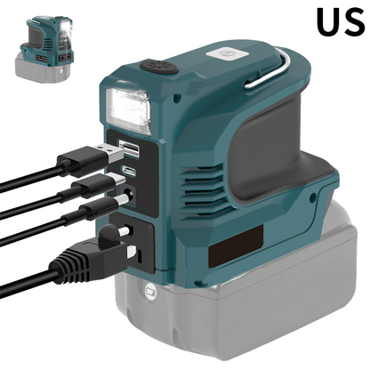 🔥Kompaktowy falownik DC-AC – odpowiedni do samochodów, kamperów, użytku na zewnątrz i domków letniskowych