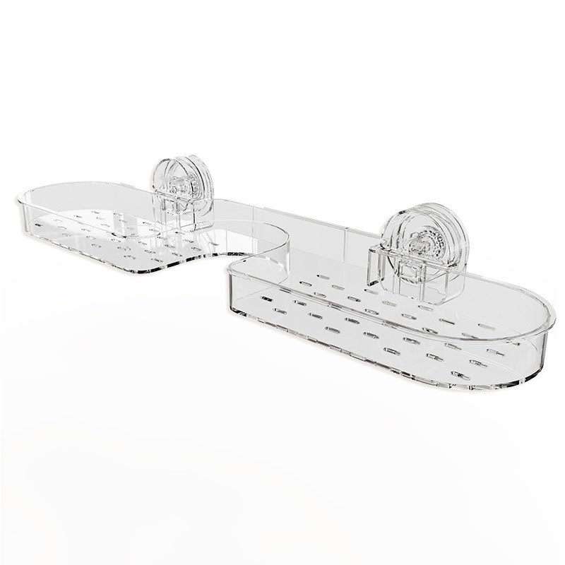 Półka łazienkowa z przyssawkami