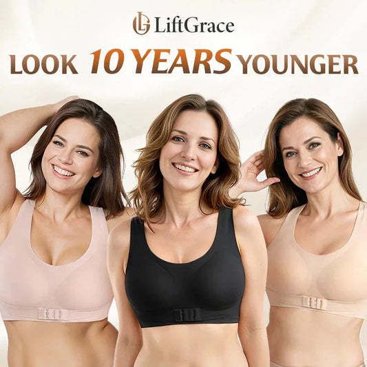 🔥 Bezprzewodowy biustonosz podtrzymujący zapewniający komfort przez cały dzień