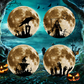 🦇Spooky 3D Bat LED Wall Light, Halloween Indoor Outdoor Wall Decoration Light👻