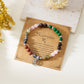 ✨12 Zodiac Stone Beaded Bracelet with Astrological Sign Charm