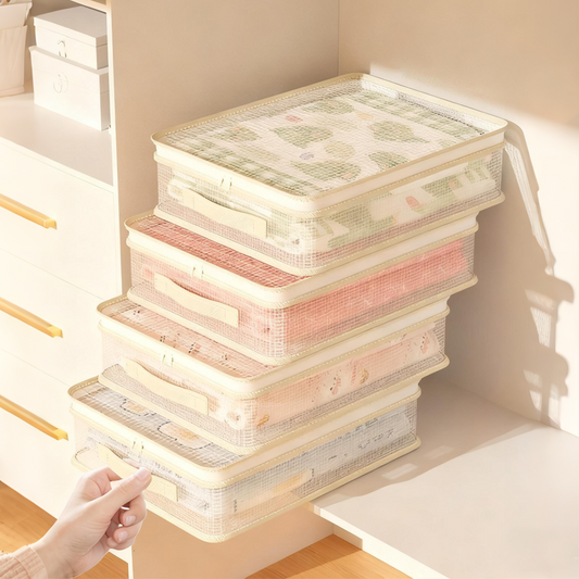 Przezroczyste worki organizujące do szafy