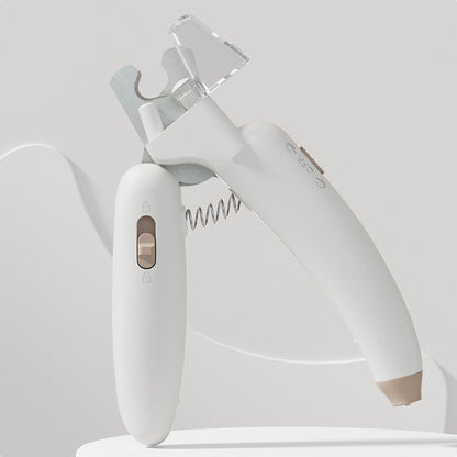 Obcinacz do pazurów dla psów i kotów z diodami LED, zapobiega nadmiernemu cięciu