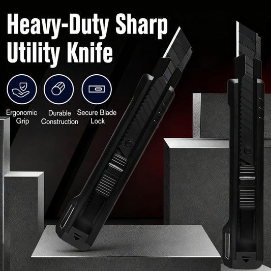🚨 TYLKO DZIŚ PŁACISZ POŁOWĘ! ⚡🔪 Heavy-Duty Sharp Utility Knife (Wytrzymały, ostry nóż uniwersalny)✂️💥