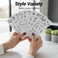 30 Sheets Waterproof Temporary Tattoos Stickers
