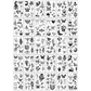 30 Sheets Waterproof Temporary Tattoos Stickers