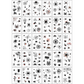 30 Sheets Waterproof Temporary Tattoos Stickers
