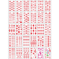 30 Sheets Waterproof Temporary Tattoos Stickers