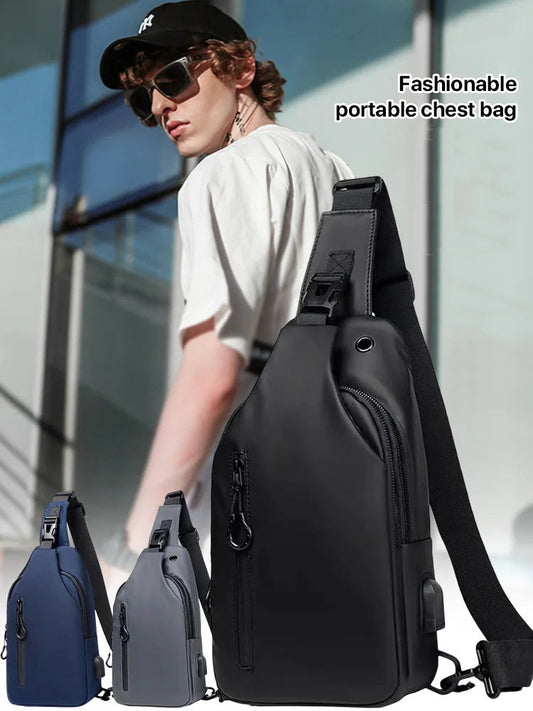 🔥Wodoodporna torba crossbody z tkaniny Oxford