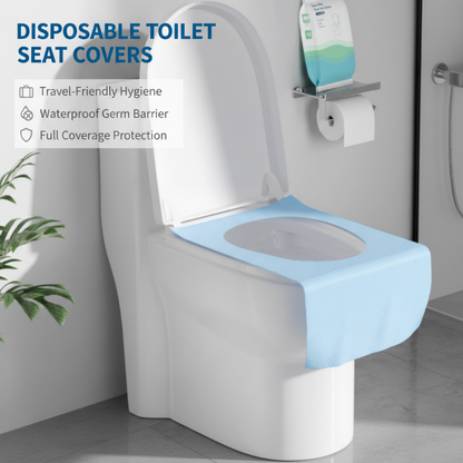 ⏳Time-Limited Special⏰Almost Gone-💥Disposable Waterproof Toilet Seat Covers Pack – Hygienic, Comfortable & Perfect for Travel & Public Restrooms 🧳