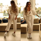 👖New arrival 49% OFF!🥰Women's Casual Hooded Jumpsuit
