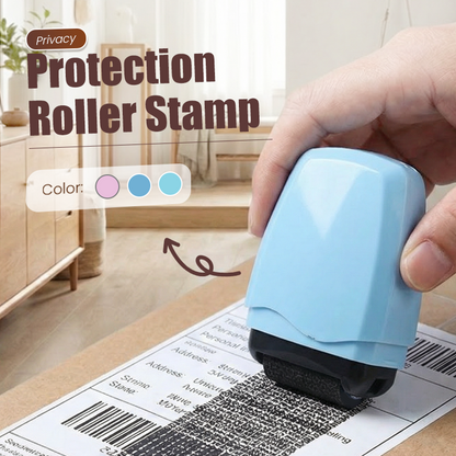 💞50K+ SOLD!🛡️ ✉️Privacy Roller Stamp – Hide personal info instantly. No shredding needed. Refillable & portable. 🔏✨