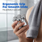 Washable razor with seven blades