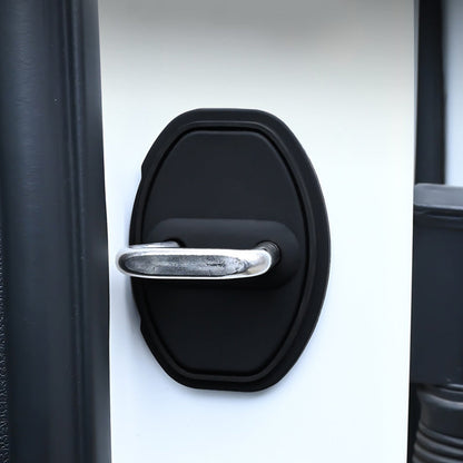 🚗 Car Door Lock Protector – Noise Reduction & Weather Protection