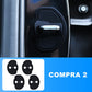 🚗 Car Door Lock Protector – Noise Reduction & Weather Protection