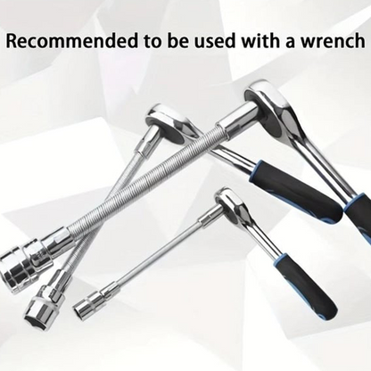 🔧 Flexible Socket Extension Shaft – Reach Tight Spaces Easily