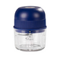 Mini Electric Garlic Chopper Press with Container