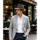 Summer Straw Fedora Sun Hat with Stylish Buckle Band