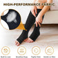 Knee-High Sports Support Socks with Zipper