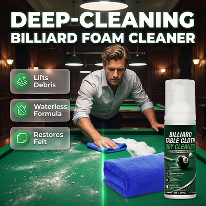Billiard Table Cloth Dry Cleaner Foam Formula