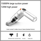 High-Power Cordless Vacuum Cleaner Kit for Car